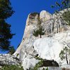 Carson-Kodas Arete (5.11b R), Courtright Reservoir