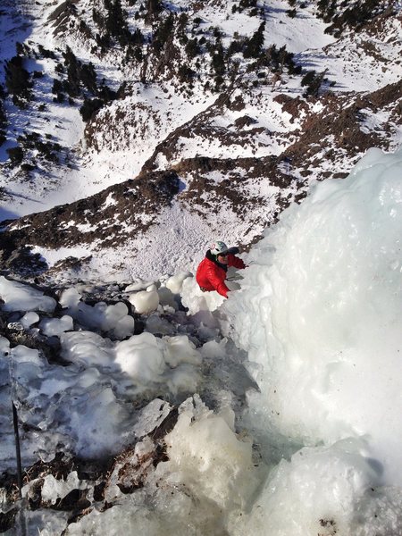 Conrad following the 3rd pitch.