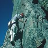 C'est la Morte (5.9), Eldorado Canyon, 1985.