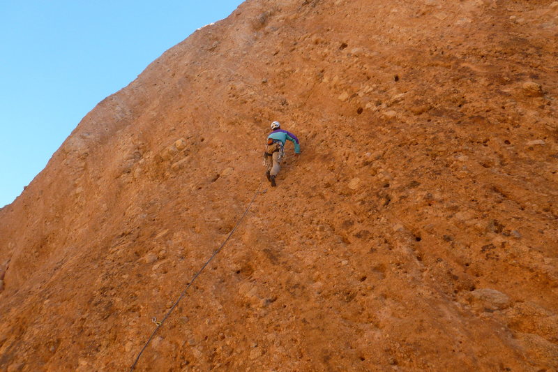 Upon reflection, I think this is probably Pocket Change.  Middle Earth would be the next route to the left.  5.8+ sounds about right.