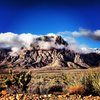 Mt. Wilson during a beautiful winter day in Red Rock.