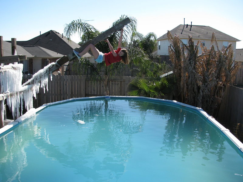 Deep water climbing