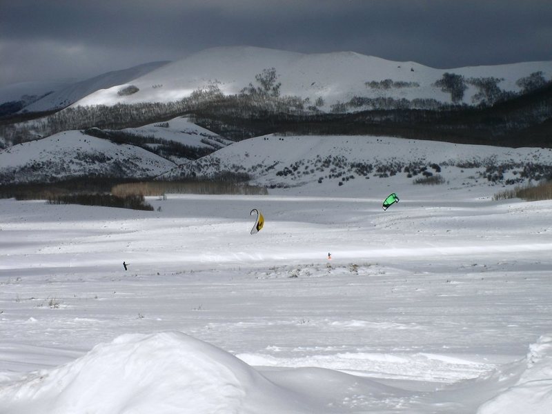 Snowkiting Strawberry...