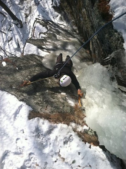 Chance Wright on an early season Parallel Gulley