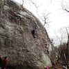 Geoff Farrar on nubble face in December.