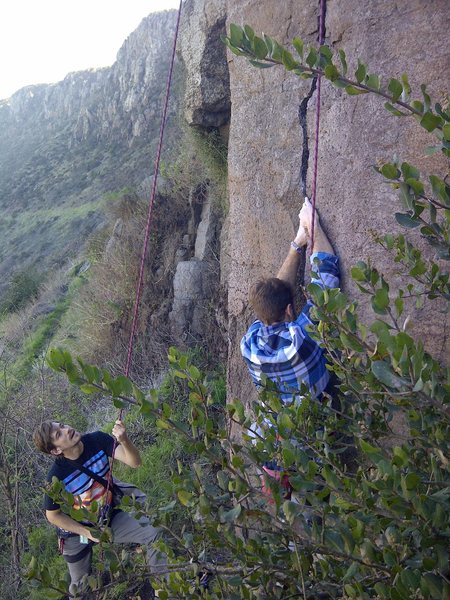 crux first 15 feet