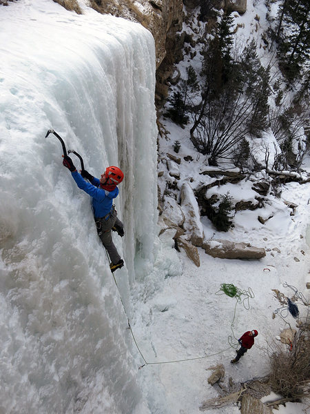 The final curtain of CCC Falls.