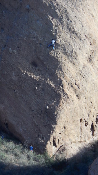 A party climbing on the Temple of Ishtar.