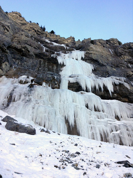 Stairway 2nd pitch and up 1/5/14