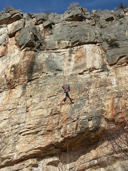 John after the crux.