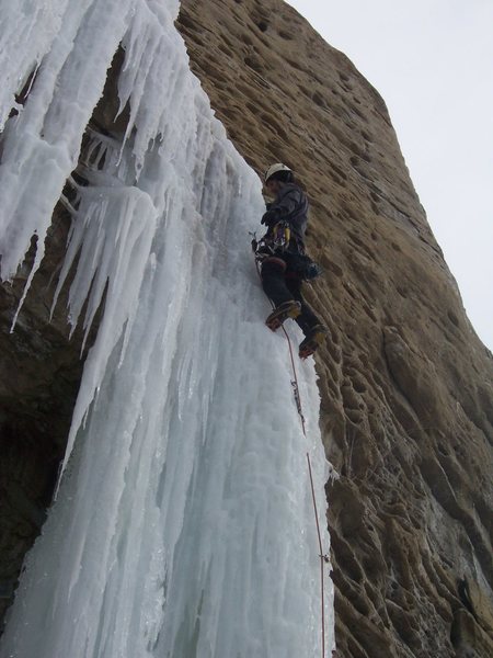 Dave Sorric on the Huntington Canyon WI-5 Seep