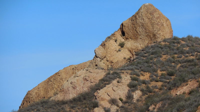 The Spur formation in profile.