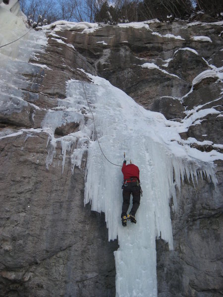 Vail Ice - The Firehouse. With Mike Walley.  January 2014. Photo by Mike W.