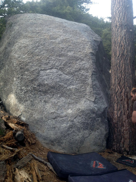 The Slab on the end of Boulder K