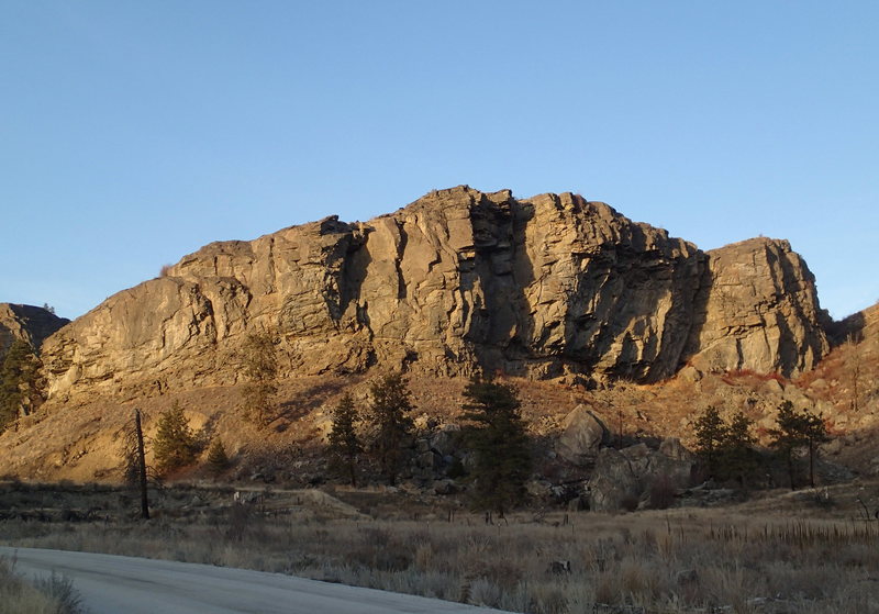 Corral Rock (north of the road, but on BLM land