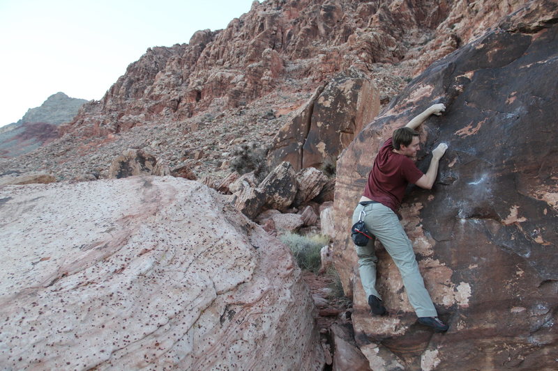 I loved this climb. Photo Credit Kathryn Hecht.