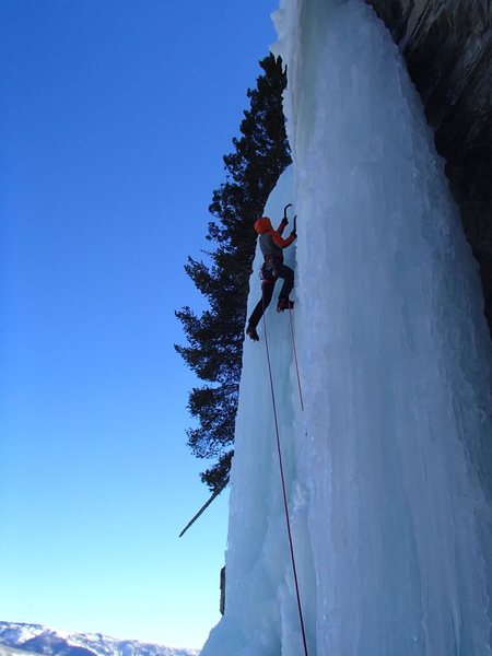 Final bit of ice to the top.