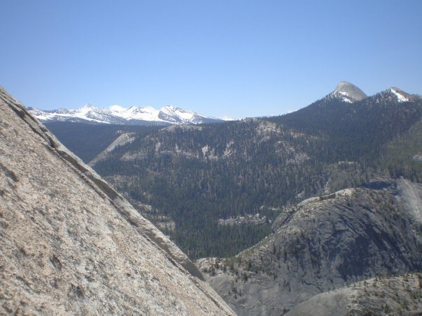 The view from Snake Dike, pitch1. 