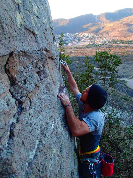 Valle Azteca crag