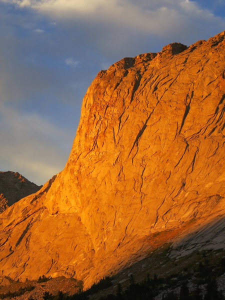 Evening light on Haystack