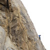 The Alabama Hills classic Bananarama (5.8), on the Tall Wall.