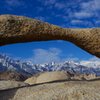 Mt Whitney from the Alabama Hills.