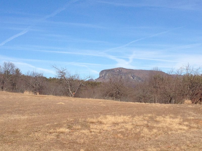 Shortoff Mountain seen from Old NC 105.