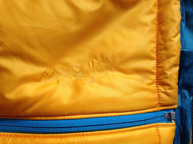 Mountain hardwear jacket outlet repair