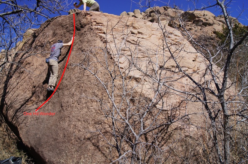 Matt on the slab of One Hit Wonder.