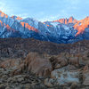 Mt Whitney from the Alabama Hills