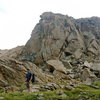 Justin Day on the short approach after the long 10+mile, 4WD expedition.