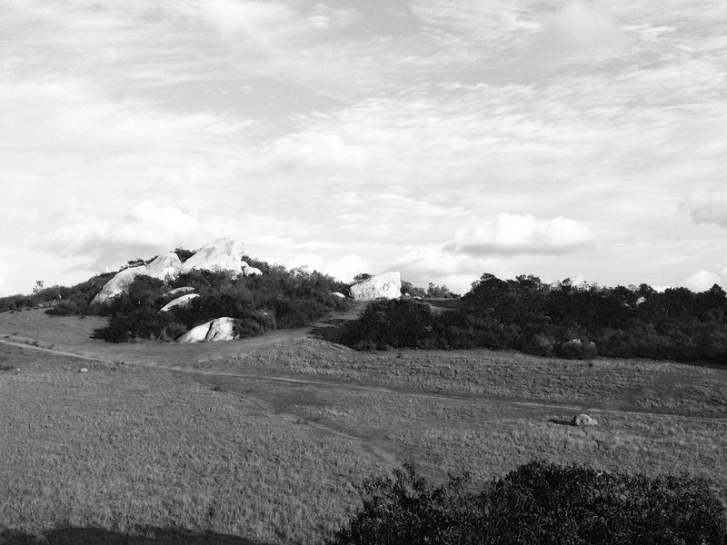 Hill Top Cirque as seen from lower boulders.