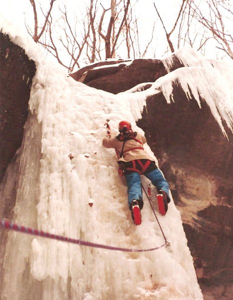 leading Ottowa Canyon ice