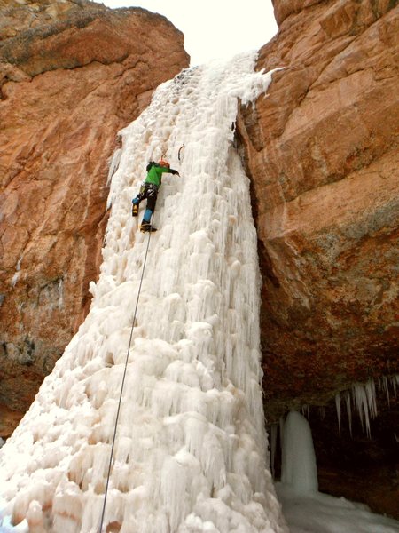 Camp Creek Falls 2-7-14 Zion National Park