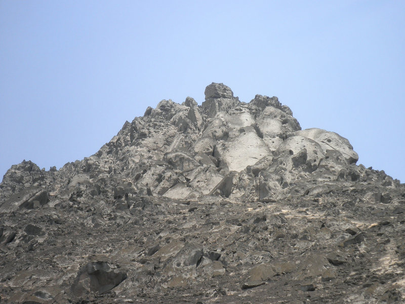 Las Placas seen from the trail