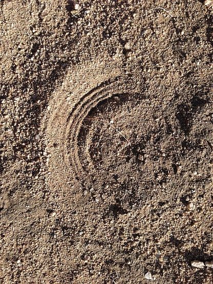 Wind and erosion, Joshua Tree NP