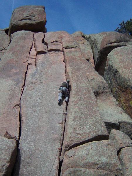 South Platte trip Prez weekend 2014 with Bill D. and Mike C.  Turkey Rocks.