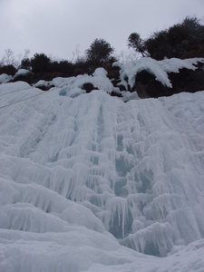 Abseiling down from the top of Promenade.