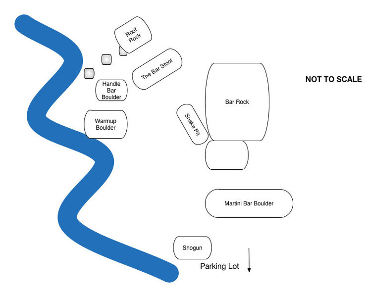 Very rough overview map