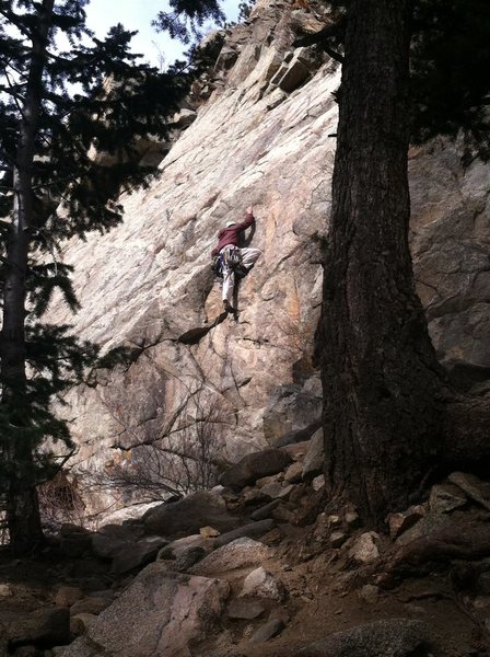 Dave Earle on Doc's Route.