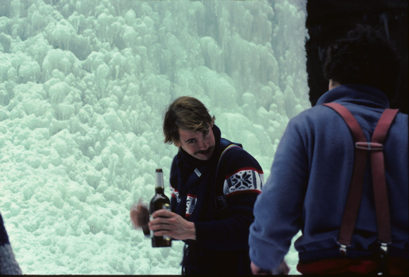 It was a cold winter... Steve Sangdahl and a medicinal dram