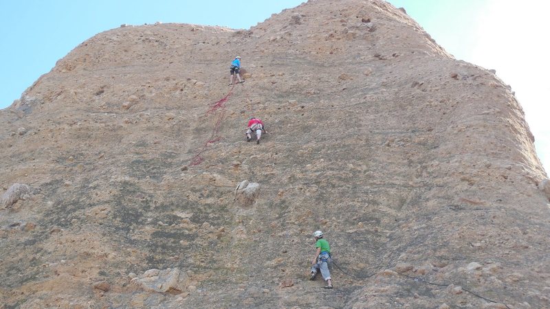 Having a good day on "Hob Knob 'in."