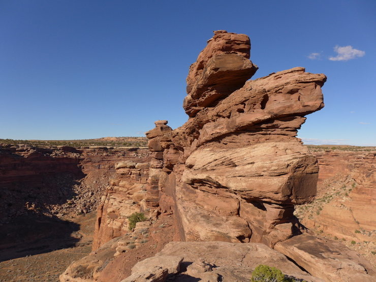 the fine rock on the north Kachina Tower