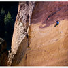  Jonathan Siegrist, climbing "Just Do It" 5.14c<br>
<br>
Photo by Tyler Roeme