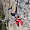 gabe metzger sending on larry land 11c. bowman valley, ca