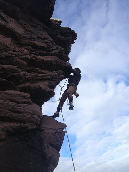 Scottish sea cliffs