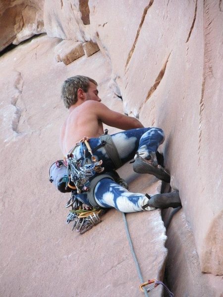 Flakes of wrath favorite single pitch trad route