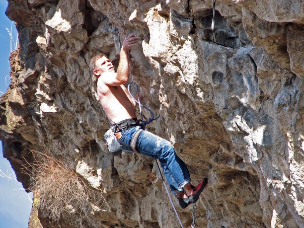 Mike Arechiga on,Chain Gang.5.12a