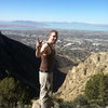 just me sitting a 1000 feet above Provo. That was one hell of a scramble.