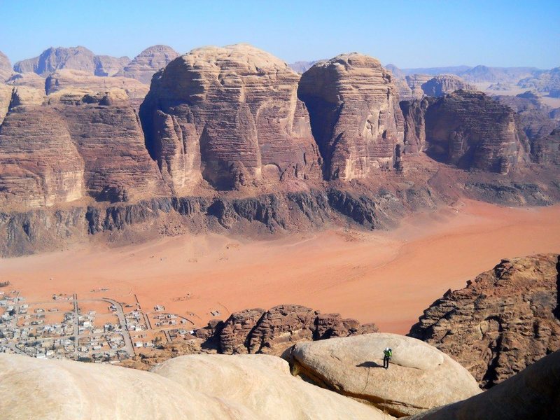 Rock Climbing in Jordan